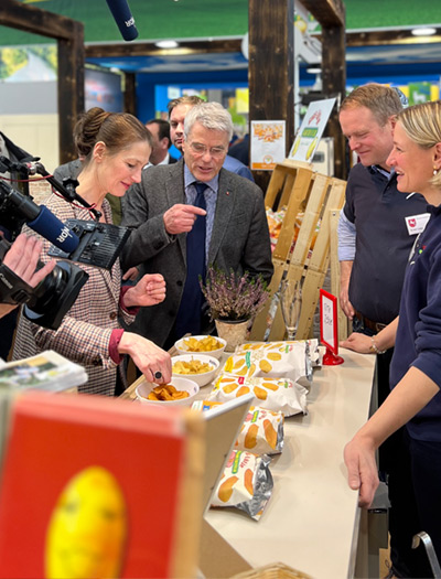 Grüne Woche in Berlin: Messestand der Region Südheide
